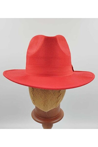 OnMyHead Light Red Panama Fedora Hat