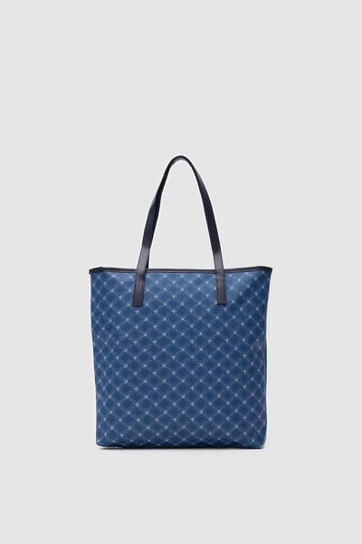 Shule Bags Geantă de umăr Samba Jacquard Bleumarin