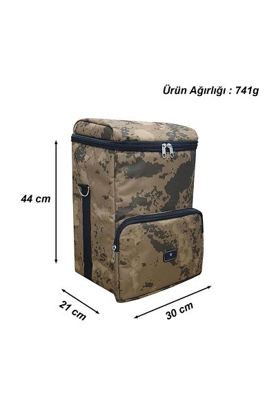 smartwrap Καμouflage Καμπινγκ Θερμική Τσάντα 28 Λίτρα - Σακίδιο Θερμός