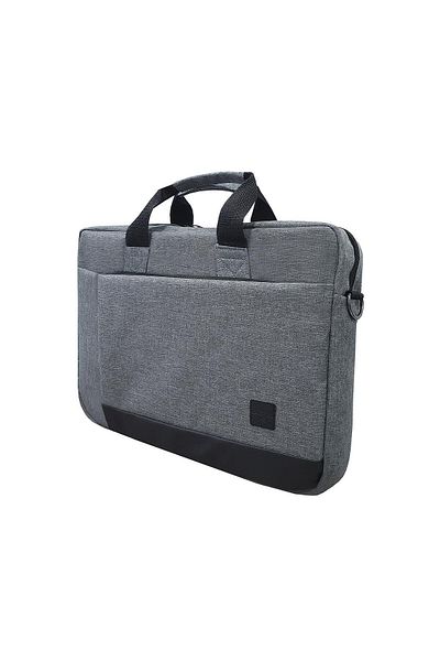 smartwrap Geantă de umăr pentru laptop cu 3 compartimente, 17,3 inchi - Design elegant și funcțional