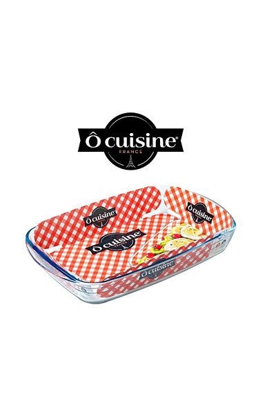 OCUİSİNE FRANCE Ocuisine® 3.6L Rectangle Roaster - Borosilicate Glass