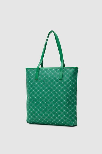 Shule Bags Geantă de umăr verde Samba Jacquard