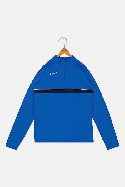 Nike Kids Boy Sportswear Fit Long Sleeve Training Sweatshirt, Blue
