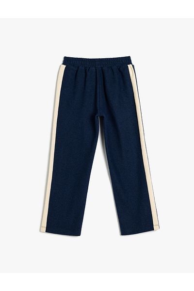Koton Color Blocked Comfortable Fit Φούτερ - Ελαστική μέση