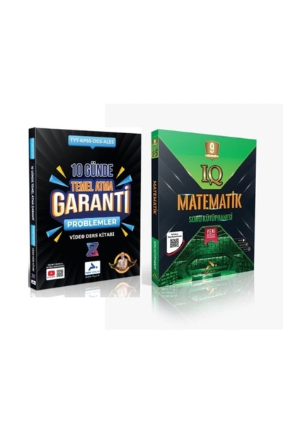 paraf yayınları 10GÜNDE PROBLEMLER TEMEL ATMA 9.SINIF MATEMATİK IQ