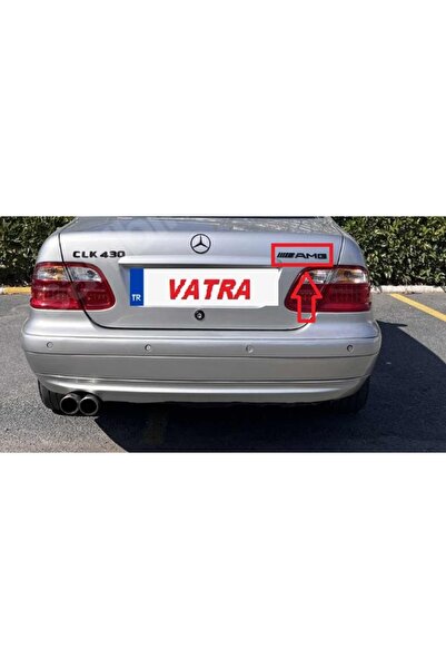 EDEXPORT Mercedes 1998-2001 Model CLK 430 Uyumlu CLK 430 ve Amg Piano Black B...