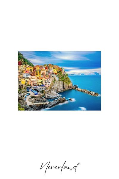 Neverland 4 Pieces 1000 Piece Puzzle - Cinque Terre / Starry Night / Amsterdam / Beach House