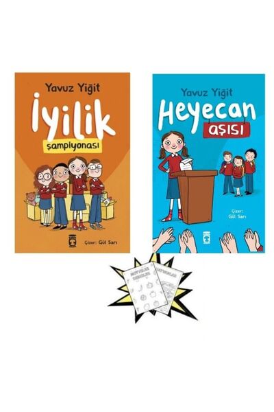 Timaş Yayınları Boyamalı- 2. 3. 4.Sınıf Okuma Kitapları İyilik Şampiyonası He...