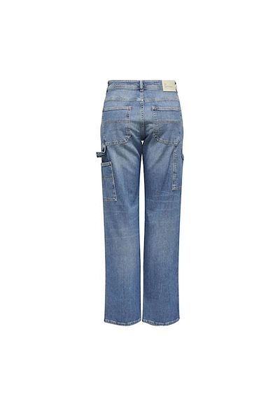 ONLY Pantaloni de jeans pentru femei Onlwest New Haw Str Carpenter - Albastru 15312839