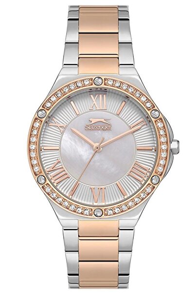 Slazenger SL.09.2225.3.02 Quartz Çelik Rose/Gri 35 mm Kadın Kol Saati
