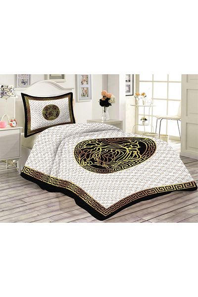 Doruklar Home Collection Set cuvertură de pat din catifea căptușită din bumbac matlasat de calitate premium cu model modern