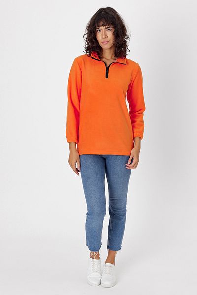 DENSMOOD Normal Mold Embroidered Flower-Proof Sleeve Elastic Fleece