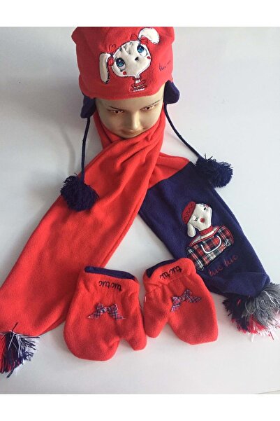 Tuc Tuc Girl's Fleece Beret Suit Red 48 cm 6-9 Months