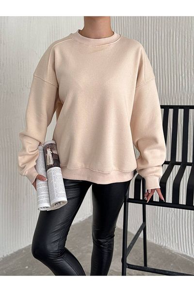 Noa Noa Φούτερ Oversize Basic 3 κλωστών