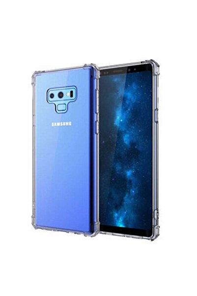 Smart Tech Samsung Galaxy Note 9 Shock Absorbing Darbe Emicili Şeffaf Silikon...