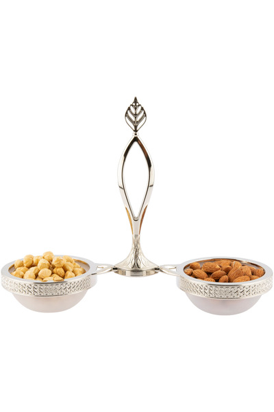 Sena Mira Burma 2-Piece Metal Snack Bowl (308-K)