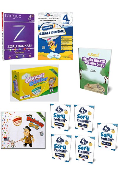 Bilgiseli Yayınları 4.Sınıf Tonguç Zoru Bankası + Yaprak Test + Deneme + 20 A...