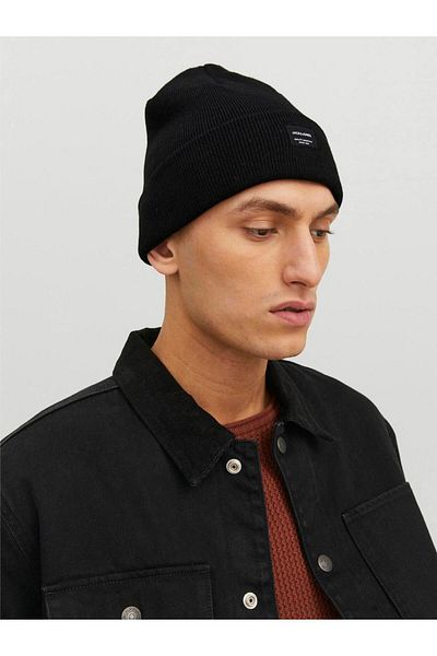Jack & Jones Black Beanie For kids