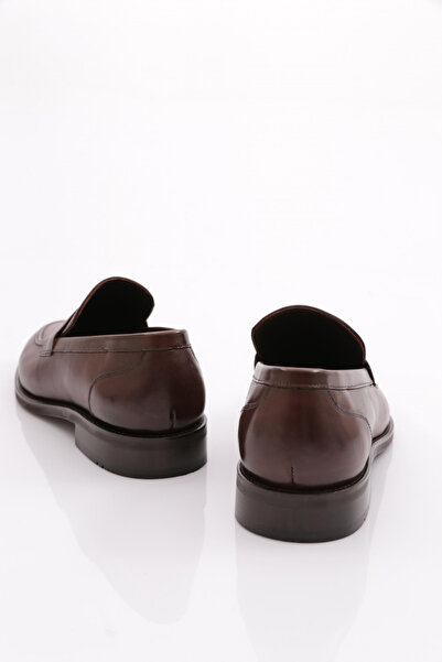 DGN Мъжки класически обувки кафяви антични 341123618