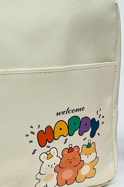YOYOSO Happy Animals Printed, Thermal Insulated Feeding, Food Bag
