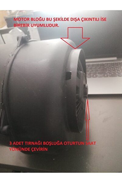 KUMTEL Karbon Filtre | 3 Tırnak Yuvarlak |