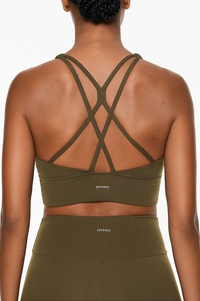 Oysho sports bra store
