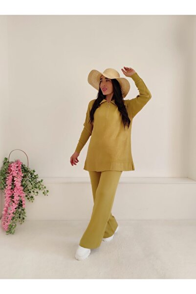 Altı Üstü Butik Трикотажний подвійний комплект на блискавці