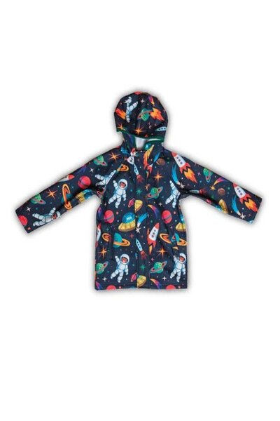 JO&JUKE Su İtici Uzay Baskılı Softshell Ceket