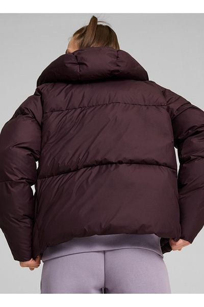 Puma Burgundy Women's Coat 62648944   Poly Puffer Jacket
