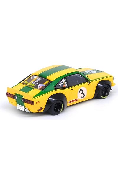 TOYFEST Inno 1/64 LBWK Mazda RX3 Savanna نموذج سيارة معدني قابل للجمع