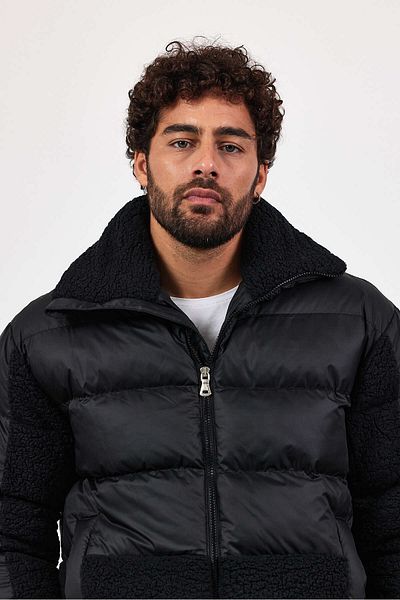 İLKCET MODA Plush Collar Detailed Men's Coat