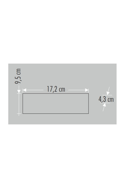 Cata Schuar Ct-8011 12w Haiti Dış Mekan Led Aplik 3200k Günışığıt
