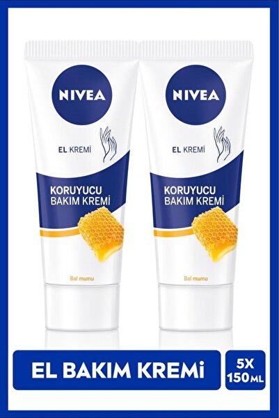 NIVEA Koruyucu El Bakım Kremi Balmumu75mlx2adet