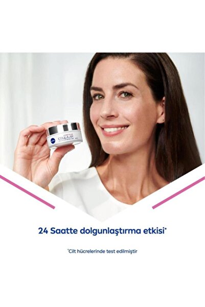 NIVEA Expert Filler Yoğun Yaşlanma Karşıtı Gündüz Bakım Kremi 50ml, SPF30 Güneş Koruması, Hyaluronik Asit