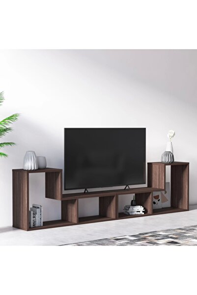Ruum Store By Doğtaş Legon Modüler Tv Ünitesi Kitaplık Orta Sehpa Ceviz