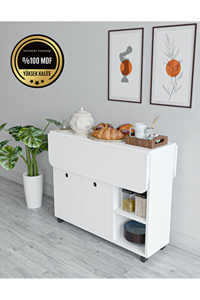 rafineritasarım Butterfly Masa Çok Amaçlı Masa Ve Dolap Katlanır Özellikli