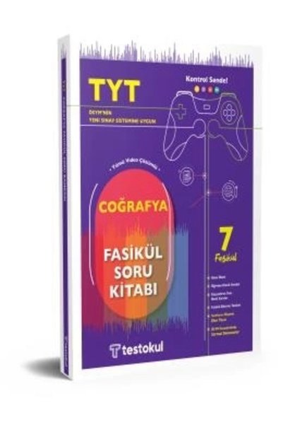 Test Okul Yayınları Fasikül Soru Kitabı TYT Coğrafya (7 fasikül)