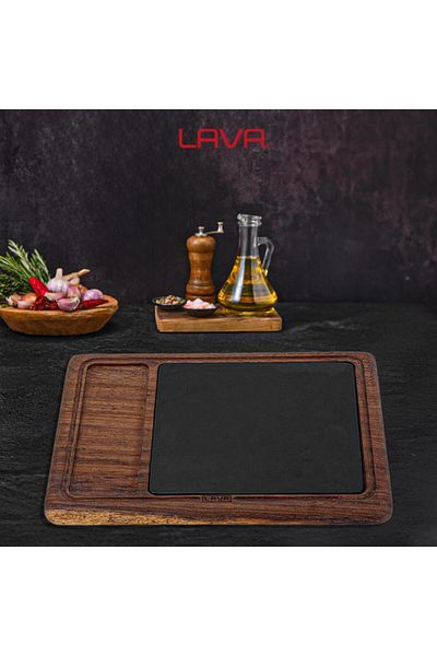 Lava لوح خشب مصبوب ولوح حديد مصبوب 25x35 سم