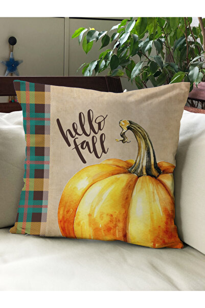 Evmila Jesenja tema 43x43 Somot Navlaka za jastuk