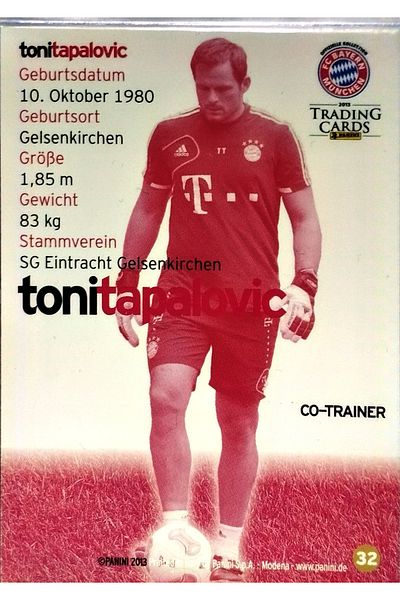 Panini Toni Topalovic 2013 Signated Ozel Card