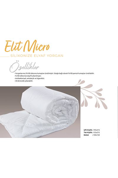 EDAŞ Elite Micro Siliconeized Double Fiber Quilt