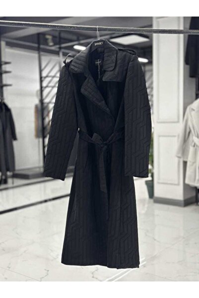 Janset Labirent Desen Jakar Araboy Astarlı Kaban