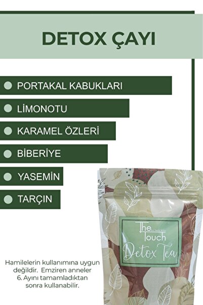 The Touch By Seda Altın Detox Tea