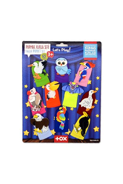 aylintac Flying Animals 10 Piece Finger Puppet Set T222