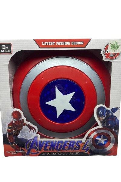 Oyunsal Captain America Kalkan Sesli Işıklı Yeni Model Kalkan