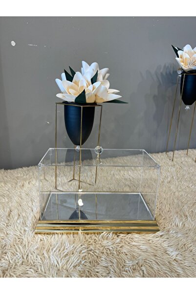 Benjamin Çeyiz Plexi Fanus Orta Boy Pleksi Fanus