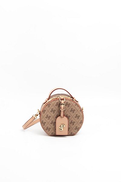 Silver Polo DarkBeige - Geantă Crossbody pentru femei Skin SP1163