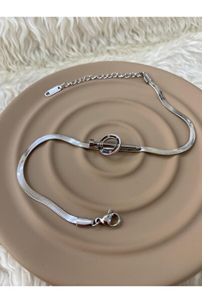 YASİN TOPÇU Çelik Silver Halhal