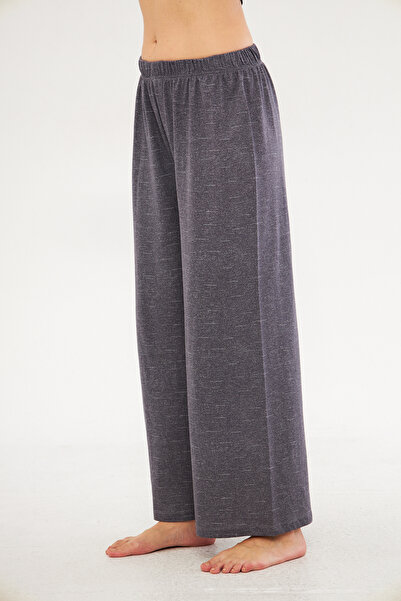 Avones Women's Seamless Side Printed Spanish Leg Pajama Bottoms