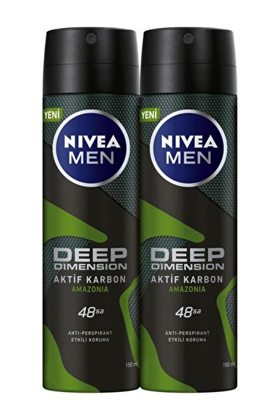 NIVEA Deep Dimension Amazonia Sprey X2